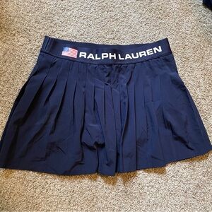 Polo by Ralph Lauren Blue Skorts with Pleated Design